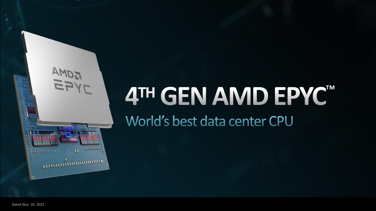 AMD presenta le CPU EPYC Genoa di 4a generazione: 96 core Zen 4, fino a 160 linee PCIe Gen 5 e CXL