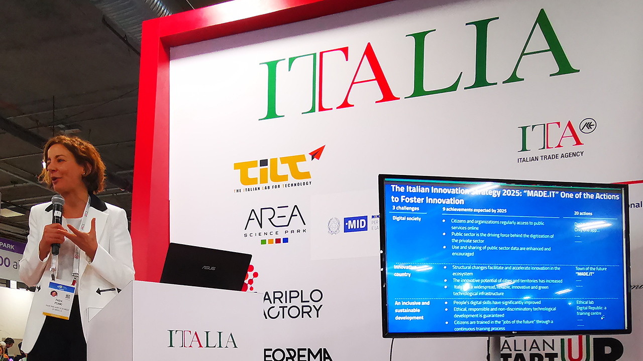 CES 2020: il ministro Pisano visita la missione italiana delle startup e lancia un progetto a supporto dellinnovazione