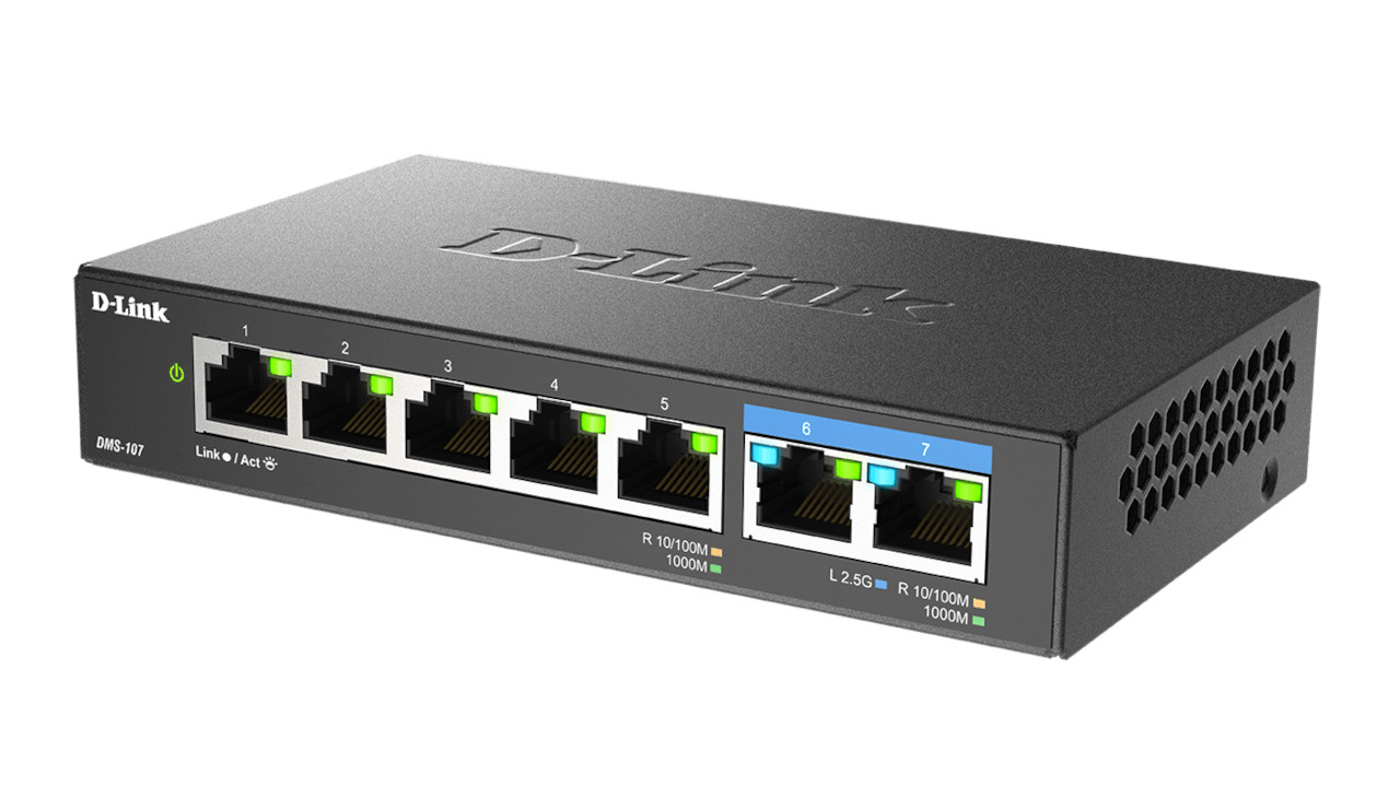 Due nuovi switch per le reti oltre il Gigabit da D-Link: DMS-107 e DMS1100-10TP