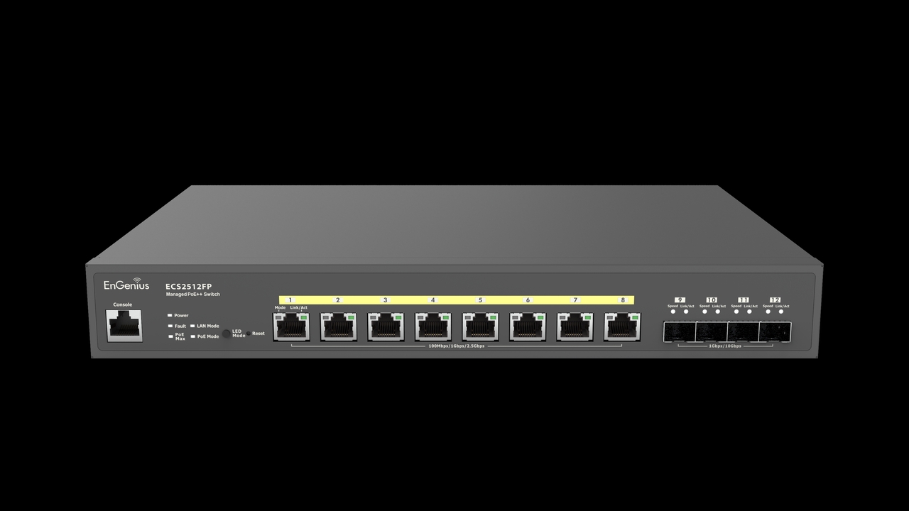 EnGenius ECS2512FP: oltre il gigabit ethernet senza cambiare cablaggi