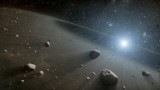 La fascia degli asteroidi formata dalla distruzione di cinque o sei pianetoidi