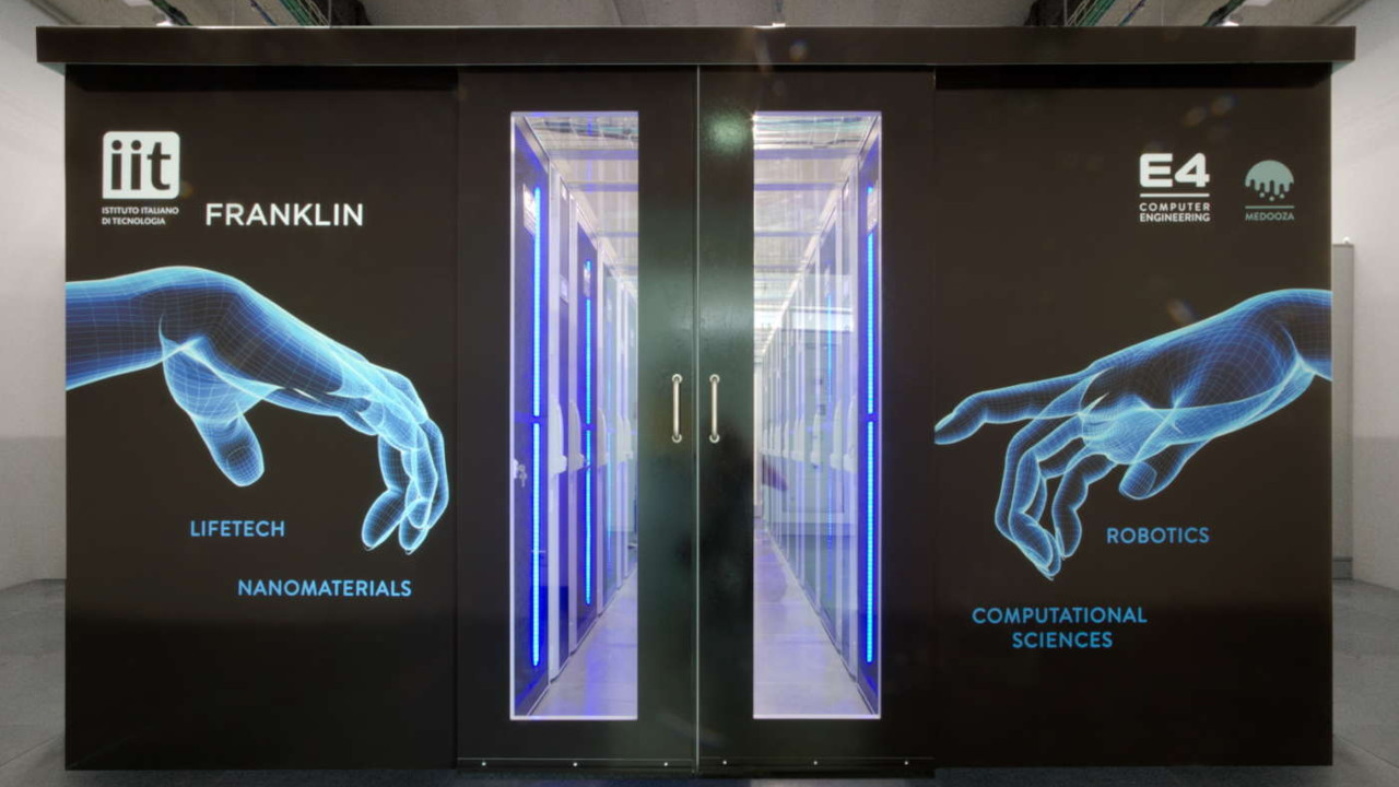 E4 Computer Engineering potenza Franklin, il supercomputer dell'Istituto Italiano di Tecnologia