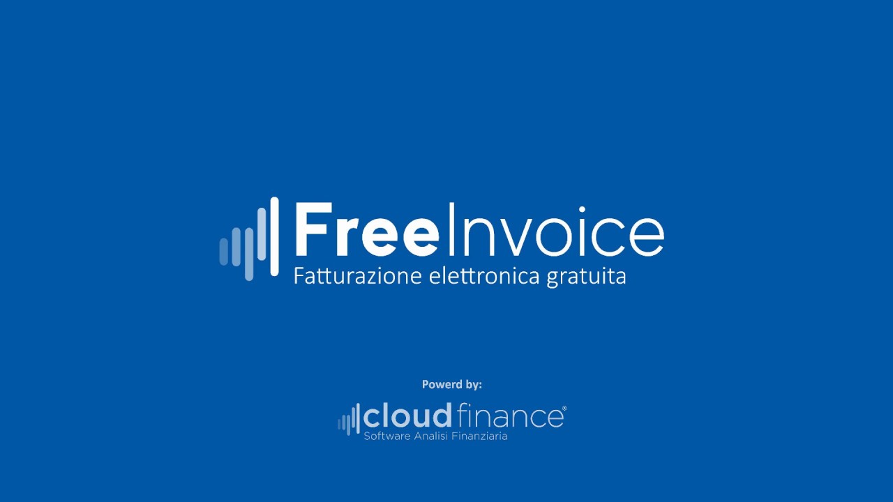 Free Invoice di CloudFinance, il servizio a costo zero per emettere fatture elettroniche