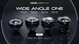 Venus Optics annuncia quattro obiettivi Laowa Wide Angle Cine Vista Vision