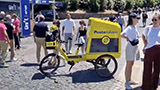 Poste Italiane sperimenta le nuove e-bike cargo che si autoricaricano con il fotovoltaico