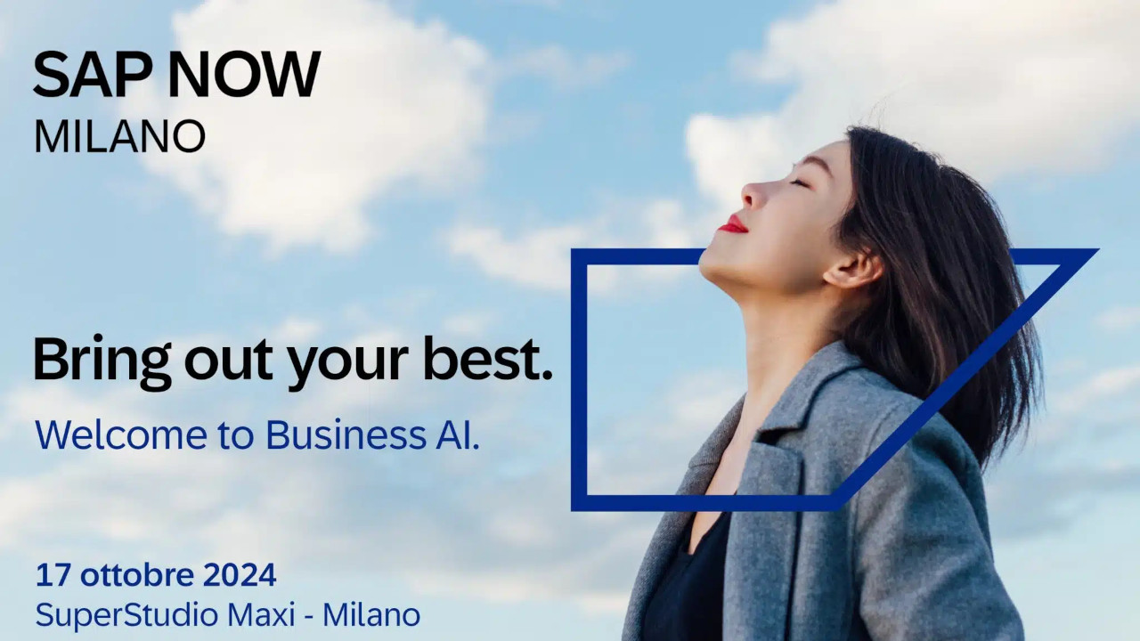 SAP NOW 2024: diamo il benvenuto allIA per il business!