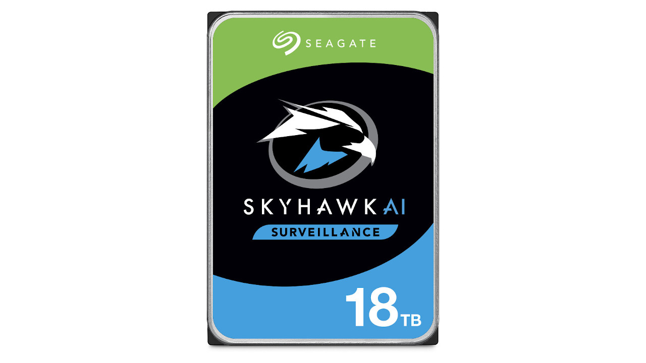 Seagate lancia il disco SkyHawk AI da 18 TB, per la videosorveglianza intelligente