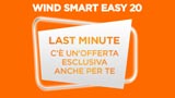 Wind Smart 9 Easy 20 con minuti illimitati e 20GB 4G a 9