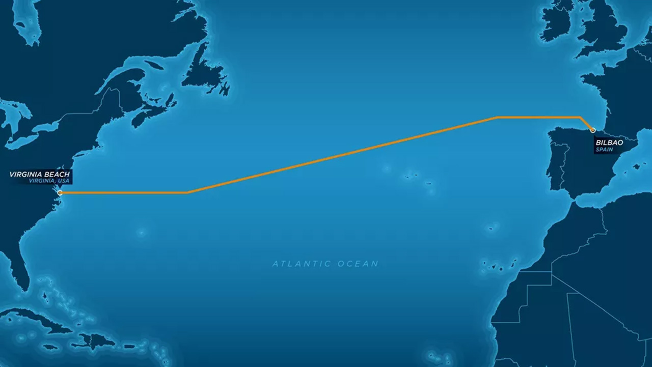 Microsoft e Facebook depositano un cavo transatlantico da 6500 km e 160 Terabit al secondo