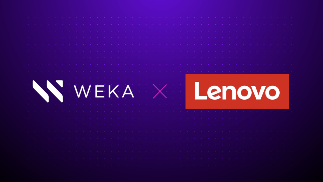 Lenovo integra la WEKA Data Platform sui server ThinkSystem 