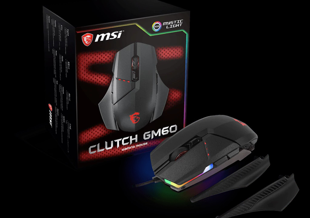 MSI due nuovi mouse gaming della serie Clutch: GM60 e GM70