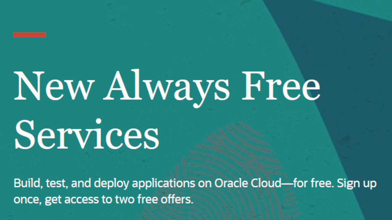 13 nuovi servizi gratuiti (per sempre) con l'Always Free Tier di Oracle Cloud