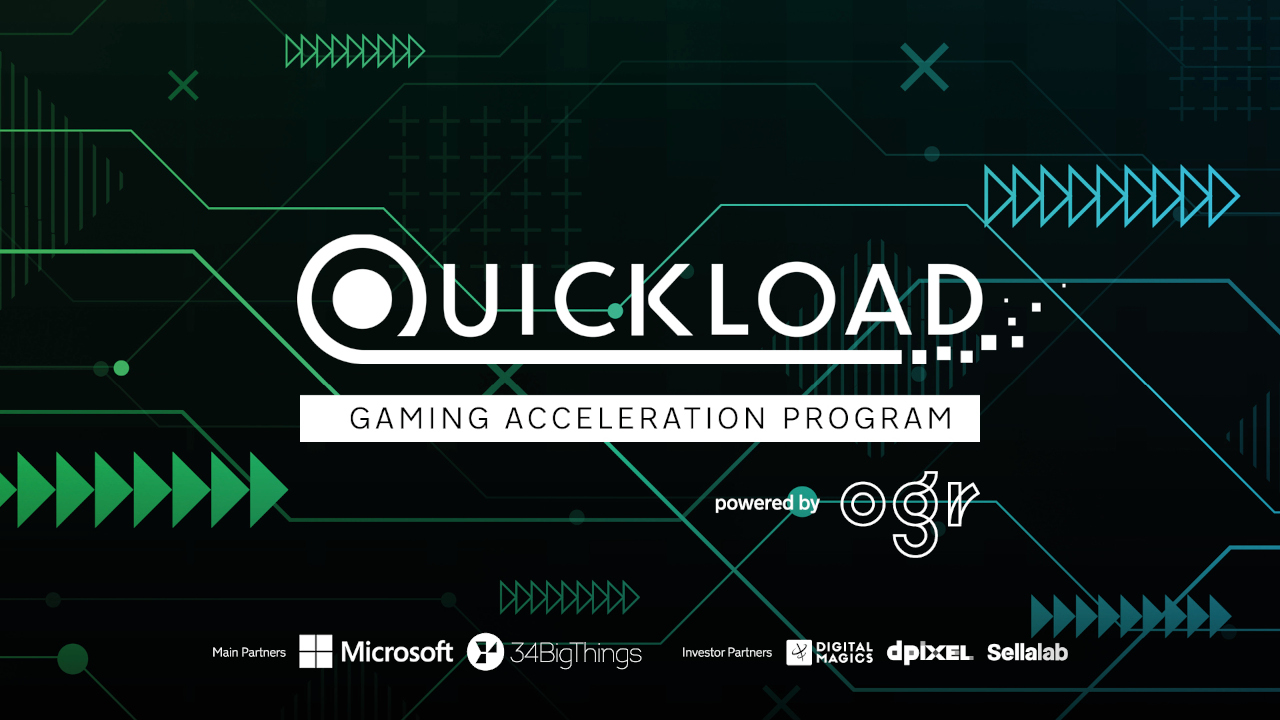 Quickload powered by OGR Torino, il programma di accelerazione per le startup del settore gaming