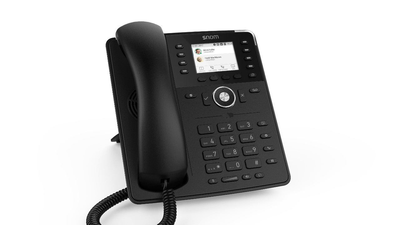 SNOM D735 - il perfetto compagno delle soluzioni di Unified Communication