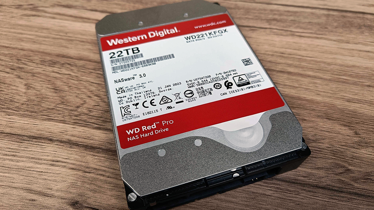 WD Red Pro alla prova, un hard disk per NAS da 22 TB con ottime prestazioni