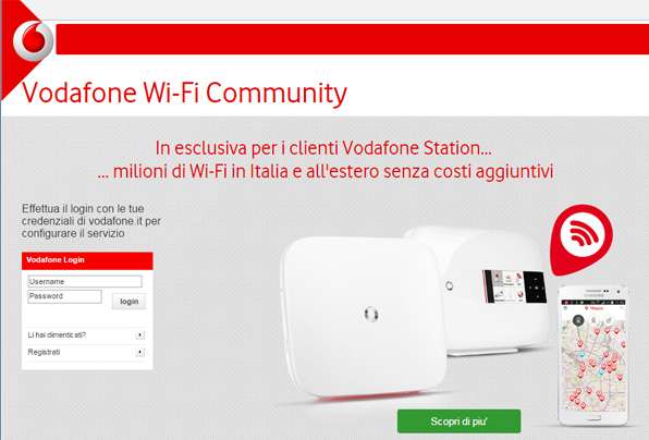 Vodafone Wi-Fi Community